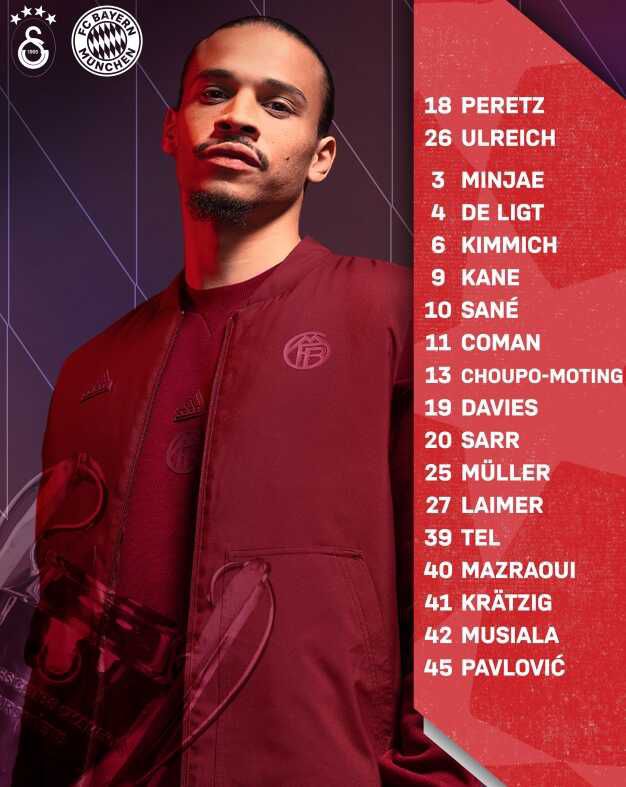 Bayern Münih'te sakat fubolcular! Bayern Münih'te hangi futbolcular sakat, Galatasaray maçında kimler oynayamayacak?