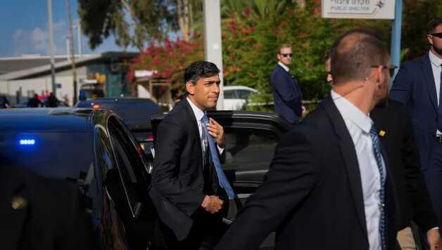 İngiltere Başbakanı Rishi Sunak, İsrail'de! Savaşın tırmanmaması için uyarıda bulunacak