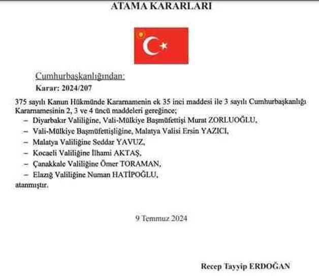 Yeni Diyarbakır Valisi Ömer Murat Zorluoğlu nereli, kaç yaşında? Diyarbakır Valisi kim oldu?