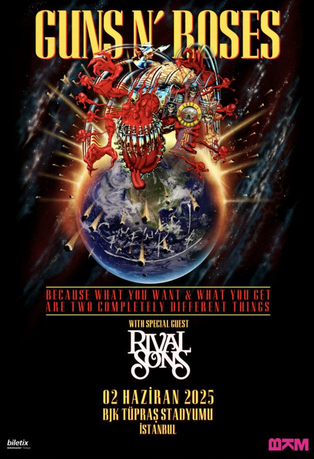 Guns N' Roses İstanbul 2025 konseri ne zaman? Biletler satışa çıktı mı?