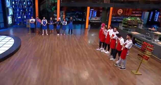 Mavi takım, Kırmızı takım kaptanı kim oldu? 11 Eylül MasterChef yeni takımlar ve kadroları!