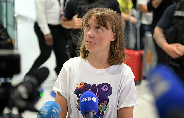 Greta Thunberg'den İsrail'e 'PR oyunu' suçlaması ve Trump'a kapak gibi yanıt!