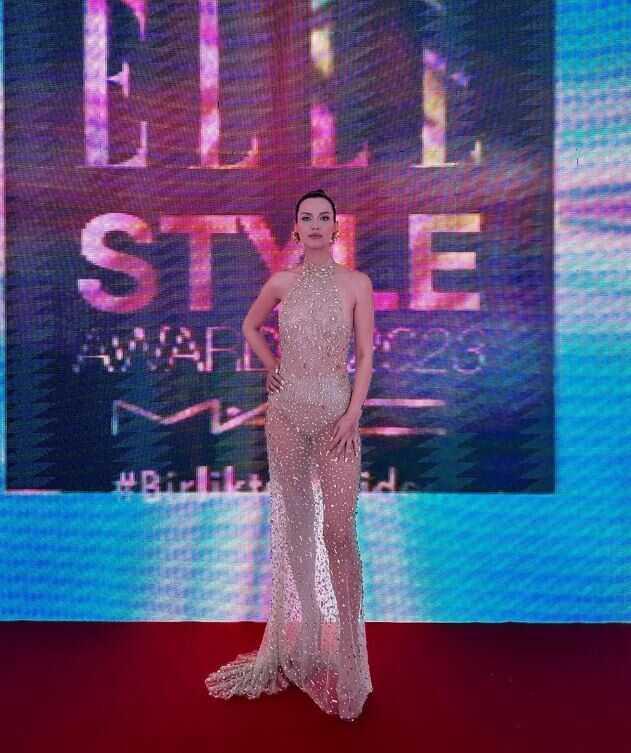 Sen Anlat Karadeniz'in Nefes'inden cesur tercih! İçini gösteren transparan kıyafet giydi