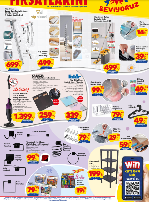 ŞOK 20 KASIM AKTÜEL KATALOĞU: ŞOK'ta neler var? Bugün ŞOK'ta hangi indirimli ürünler olacak?
