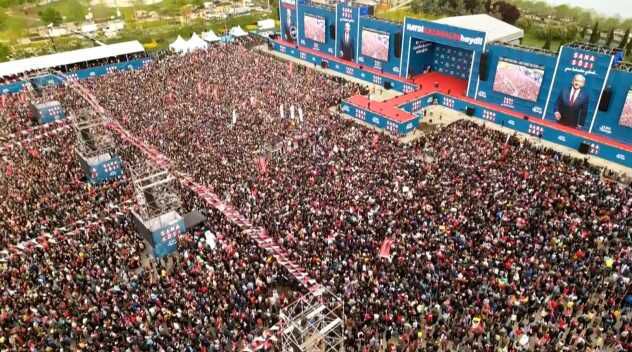 Maltepe mitingine kaç kişi katıldı? Kılıçdaroğlu İstanbul Maltepe mitingi kaç kişi var?