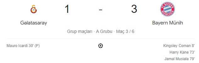Galatasaray Bayern Münih maç özeti! (VİDEO) Galatasaray Bayern Münih maçı özeti izle! Golleri kim attı, maç kaç kaç bitti?