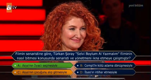 Türkan Şoray Selvi Boylum Al Yazmalım filminin nasıl bitmesini istedi
