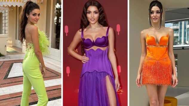 Hande Erçel'in Cannes'da giydiği siyah kombinin 881 bin TL olduğu ortaya çıktı