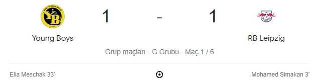 Young Boys Leipzig maçı kaç kaç, bitti mi? MAÇ SKORU! Young Boys Leipzig maçı kaç kaç, canlı maç skoru! Canlı maç anlatımı!
