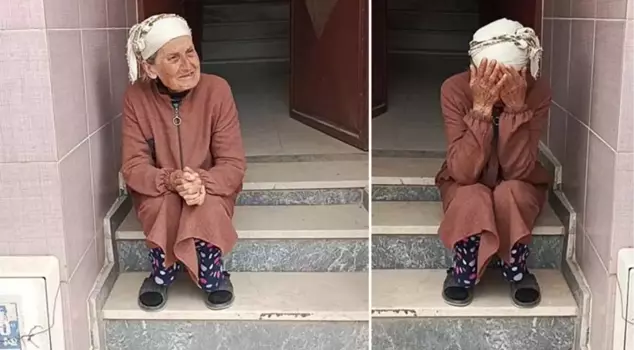 He asked for a long bread from his mother, but left the house because she brought round bread.