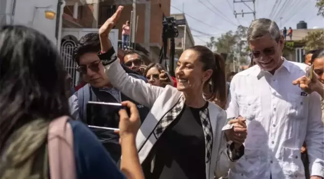 Sheinbaum became Mexico's first female president.