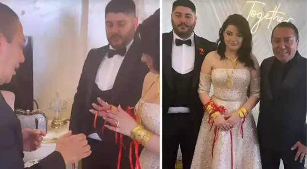 Murat Övüç, who got his son engaged, gave his daughter-in-law 2 kilograms of gold.