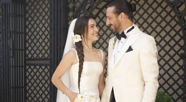 The player Merve Dizdar and Cihan Aygün got married.