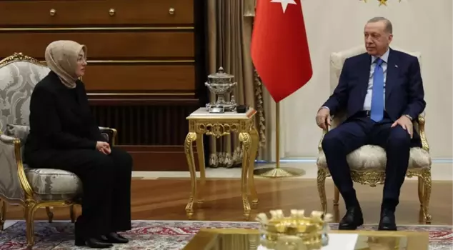 تصريح من زوجة سنان أتيش، أيشه أتيش، بعد لقائها بالرئيس أردوغان.