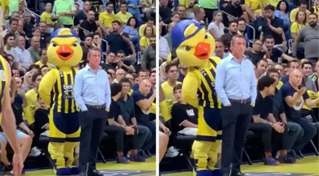 Everyone is talking about it! Look at what Yellow, who stood behind Ali Koç, did.