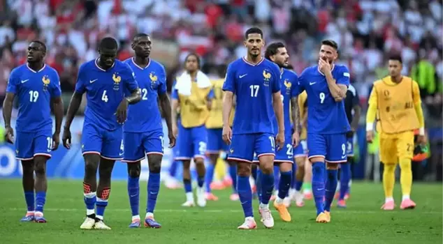 France settled for a draw with Poland, ending the match with a 1-1 tie.