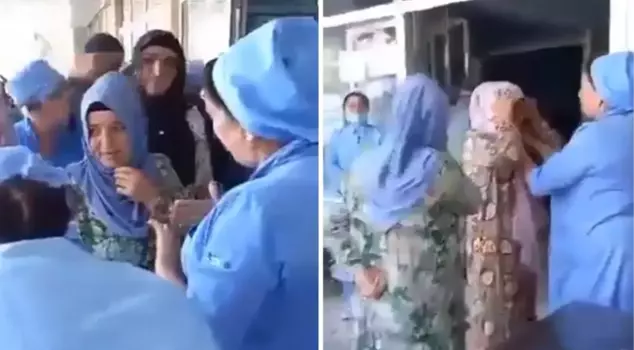 Scandalous scenes in Tajikistan! Authorities have started refusing entry to hospitals for women wearing headscarves.
