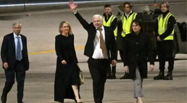 The founder of Wikileaks, Assange, who was released as a result of the agreement with the USA, returned to his country.