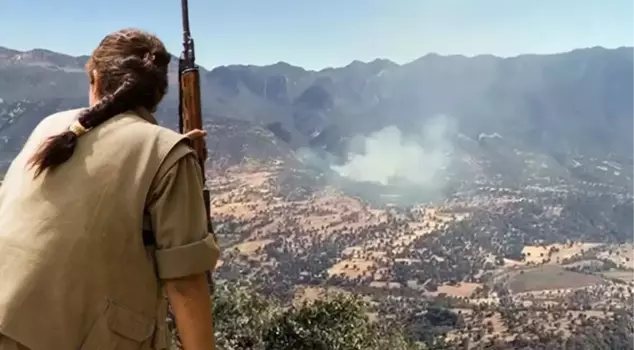 The Ministry of National Defense revealed the dirty plan of the PKK! They are burning forests to hide.