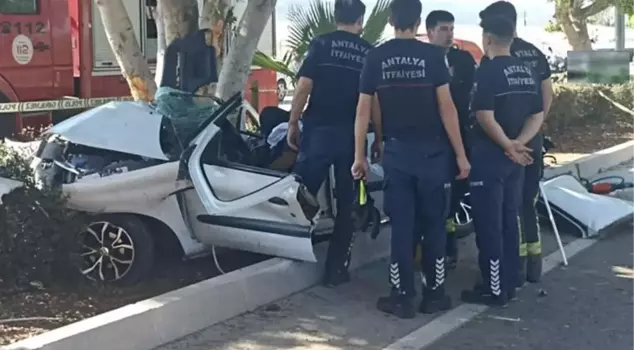 اصطدمت السيارة بالشجرة وأودت بحياة ثلاثة أشخاص من نفس العائلة.