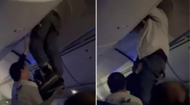 During a severe turbulence on an Air Europa flight from Spain to Uruguay, 30 passengers were injured and one passenger got trapped in a luggage compartment.