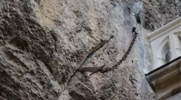 The ancient sword known as 