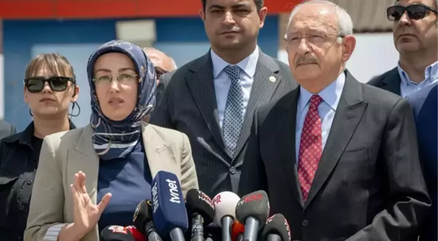 Statement from Ayşe Ateş and Kılıçdaroğlu in front of the court: This set-up will be taken over by them, it will be carried out.
