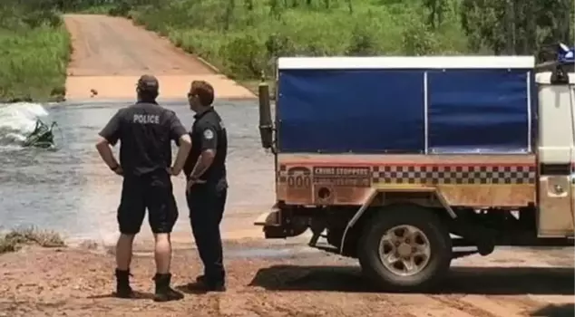 A 12-year-old girl in Australia was brutally killed by a giant crocodile while swimming in a creek.