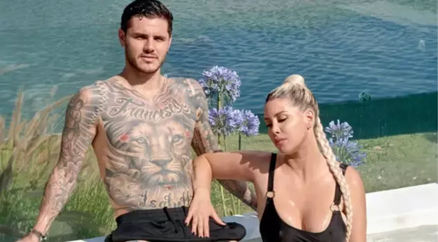 Borderless Wanda Nara shared a video of herself and Mauro Icardi completely naked in the bathroom.