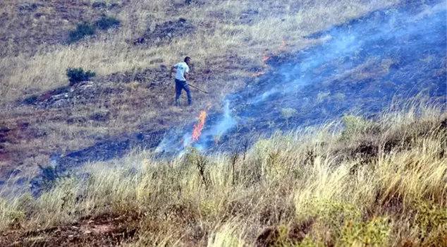 Official irresponsibility in Kırıkkale! The barbecue fire turned 3 thousand acres of agricultural land into ashes.