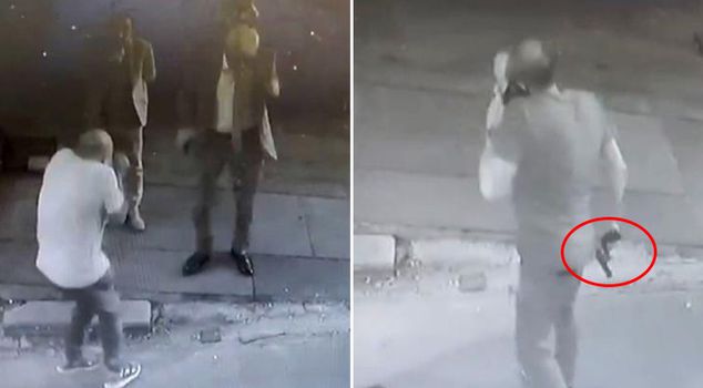 تفشل الذعر الكبير في السوق! تم الكشف عن لقطة لحظة إصابة رجل الأعمال نهاد كارا أصلان.