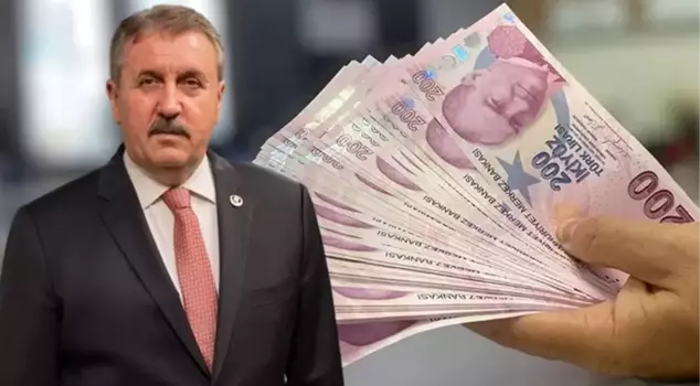 BBP Chairman Mustafa Destici: The minimum wage should be 21,205 TL net.