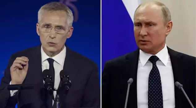 Stoltenberg speaking at the NATO Summit: We cannot allow Russia to win against Ukraine.