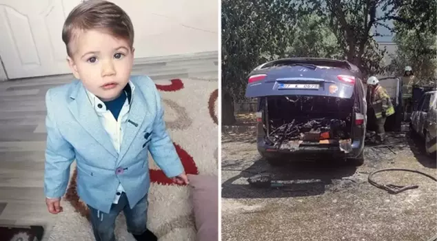 A 4-year-old child lost their life in a fire that broke out in a parked car in Izmir.