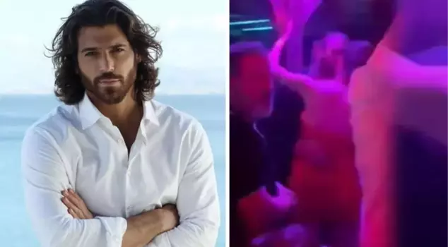 Can Yaman was caught on camera in a lip-to-lip moment with his new girlfriend.