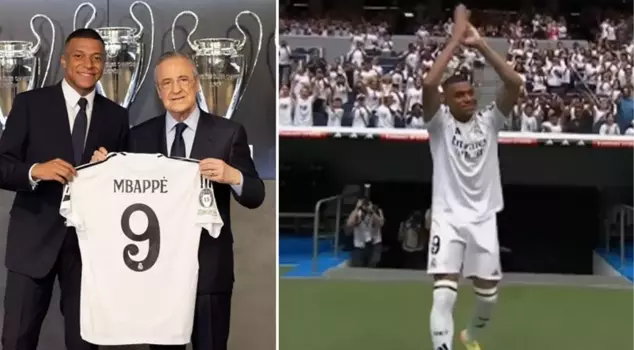 The transfer fee is 50 million euros! Kylian Mbappe officially joins Real Madrid.