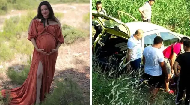 She died before she could hold her baby born after the accident.