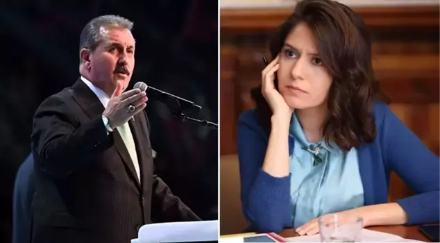 The question about Destici's daughter starting work at the Grand National Assembly of Turkey angered him! The atmosphere became tense during the live broadcast.