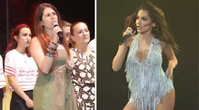 She didn't go on stage just because there was an Atatürk poster and a Turkish flag! The singer Despina Vandi, who was expelled by Lal Denizli, spoke.