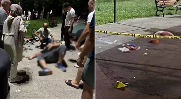 Unbelievable attack in Istanbul! They approached two young people sitting in the park and opened fire.