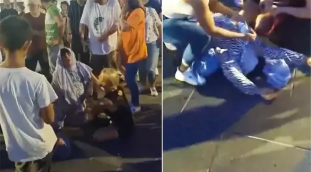 The woman who caused chaos by shouting 