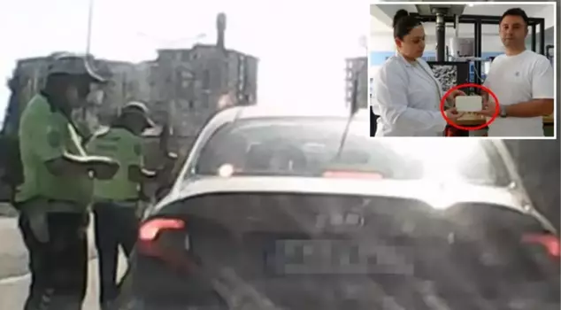 The assassination attempt on scientists was captured on cameras second by second.