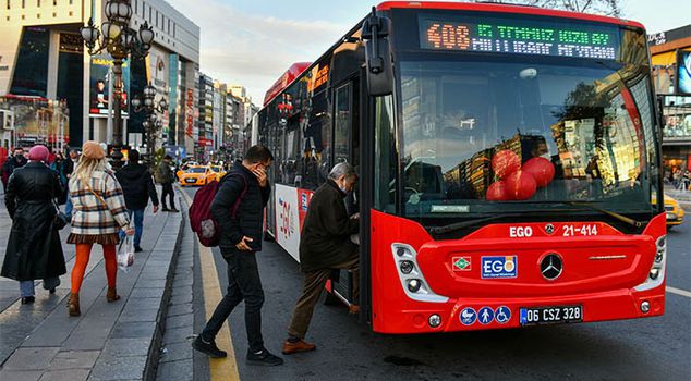 There is a 40% increase in public transportation fares in Ankara.