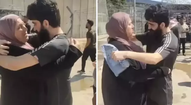 The young person who survived from an Israeli prison for months was unrecognizable to his mother.