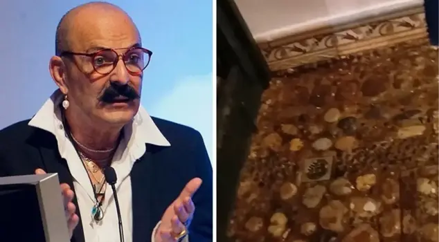 The sewer burst in Cemil İpekçi's boarding house! He called out to the municipality and vented his anger.