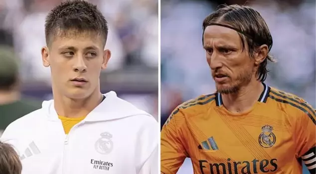 He was taken aback! Arda Güler received a scolding from Modric in the middle of the field.