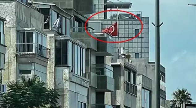 The flag was lowered to half-mast at Turkey's embassy in Tel Aviv, causing a diplomatic crisis with Israel.