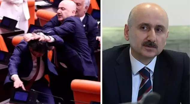 Karaismailoğlu, who punched the DEM Party deputy in the Parliament: Some people need to be spoken to in the language they deserve.