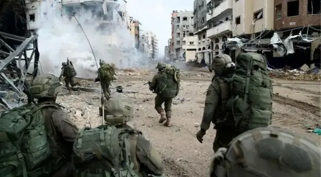 Alleged incident from Israeli media: At least 10,000 soldiers killed or injured in the clashes in Gaza.