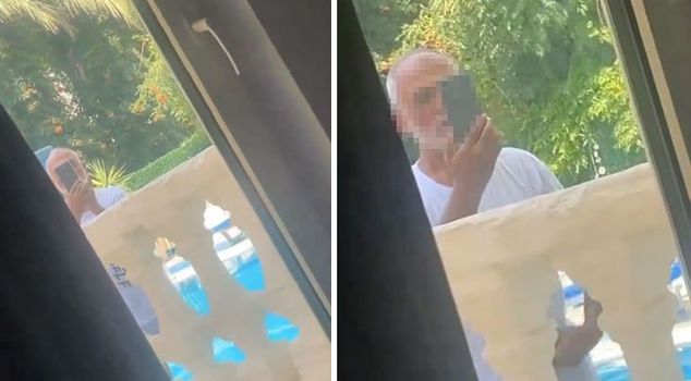 الصورة من تركيا! سجلت السائحة النساء التي غيرت ملابسها والرجل المتطفل الذي كان يصورها